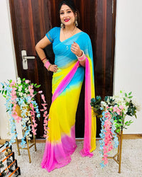Shiffon saree
