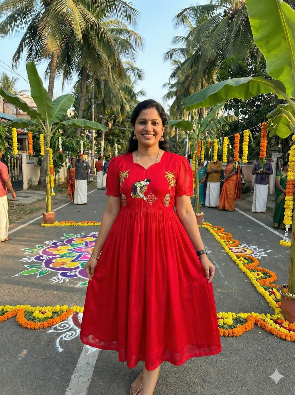 Pongal special frock
