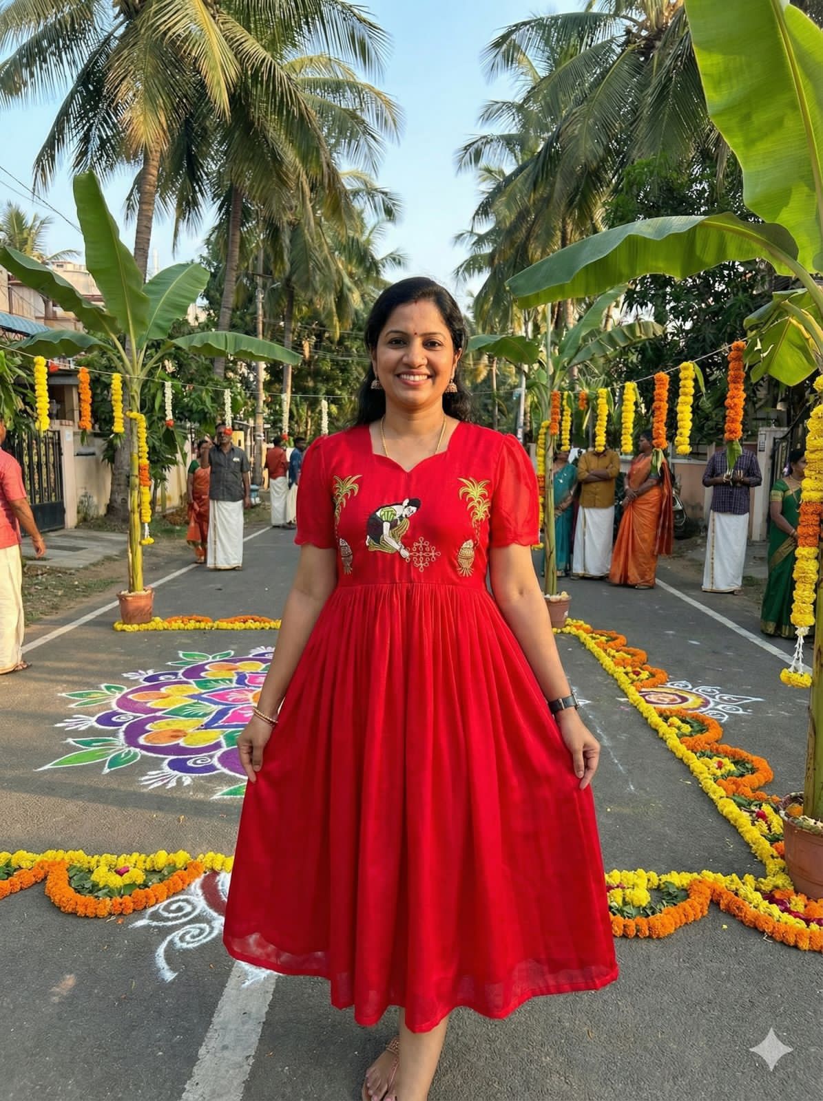 Pongal special frock