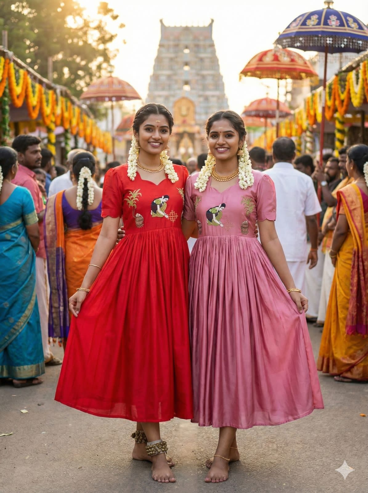 Pongal special frock