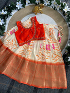 Croptop with Lehanga (kids)