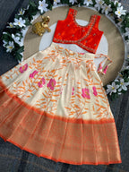 Croptop with Lehanga (kids)