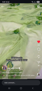 Shiffon sarees 🥻