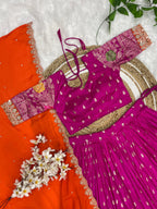 Premium Viscose dola Lehanga