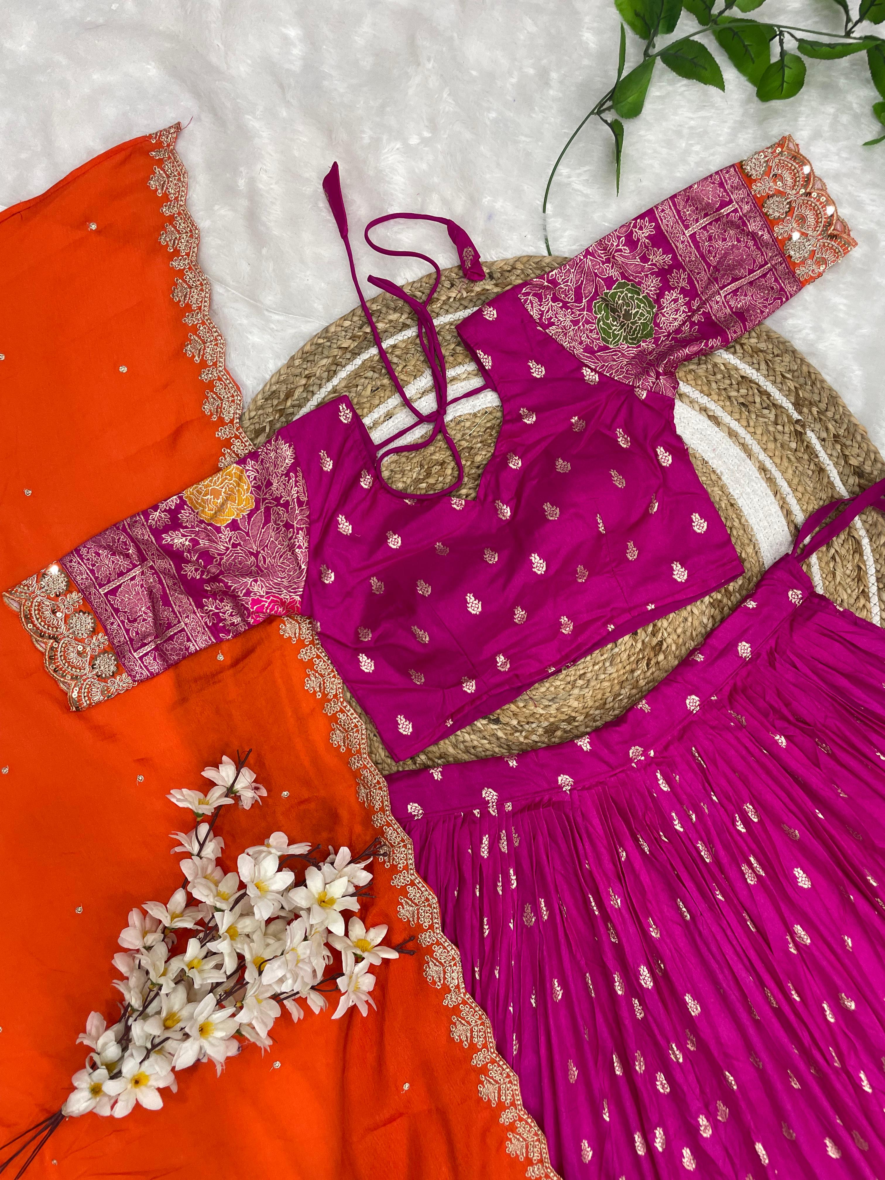 Premium Viscose dola Lehanga