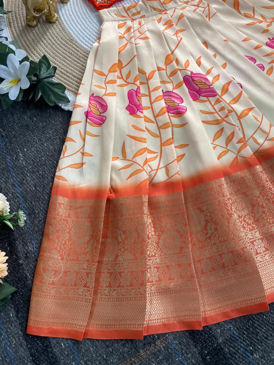 Croptop with Lehanga (kids)