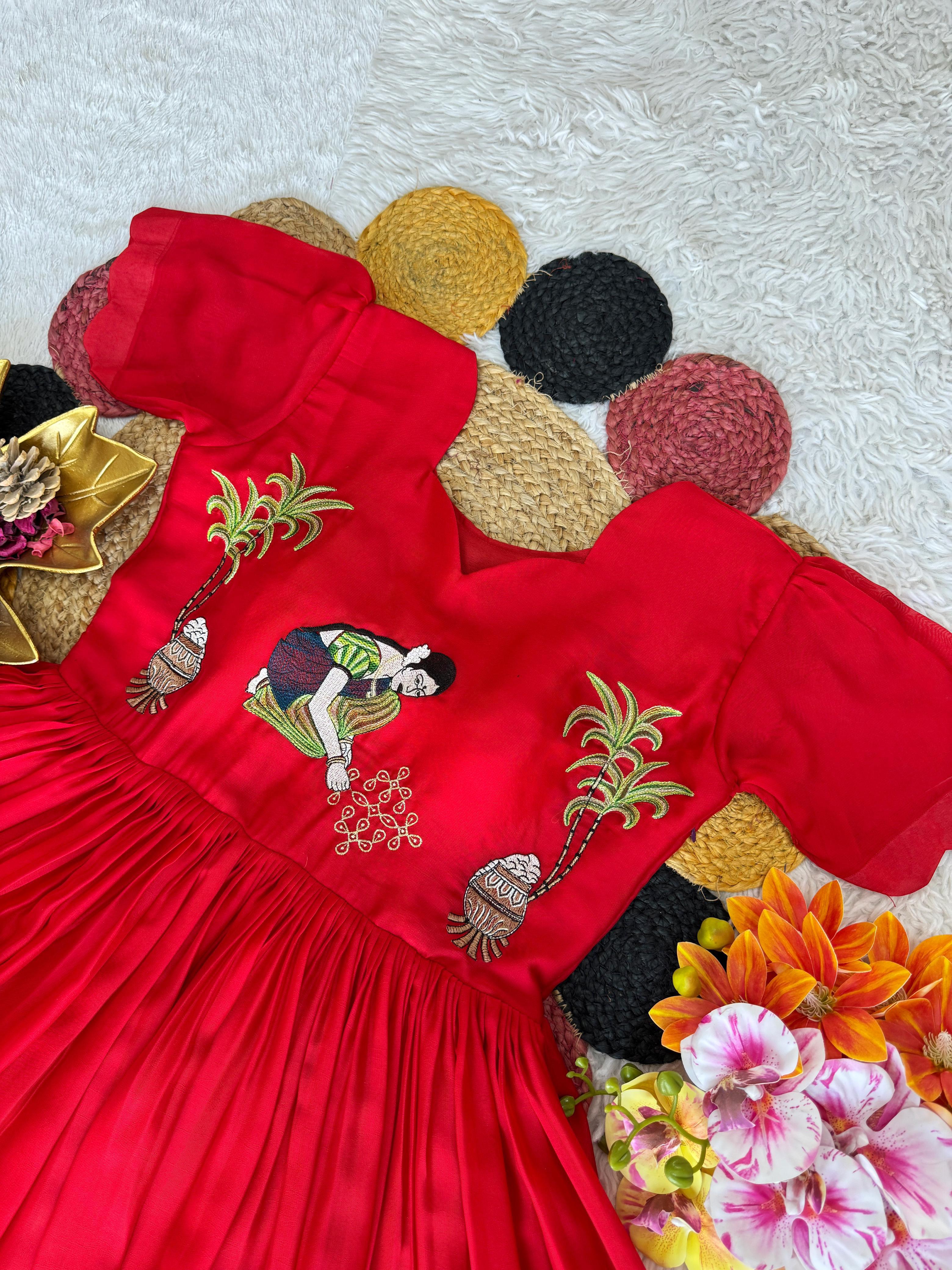 Pongal special frock