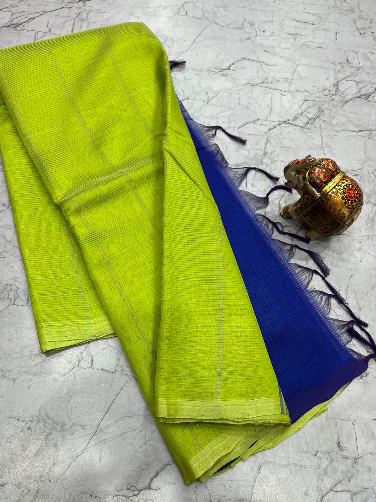 mangalagiri pure Handloom Zarilines saree