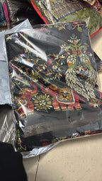 mulcotton silk  penkalamkari design*