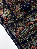 mulcotton silk  penkalamkari design*