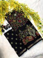 mulcotton silk  penkalamkari design*