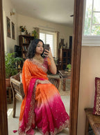 elegant rich look fendy satin pedding  beautiful embroidery