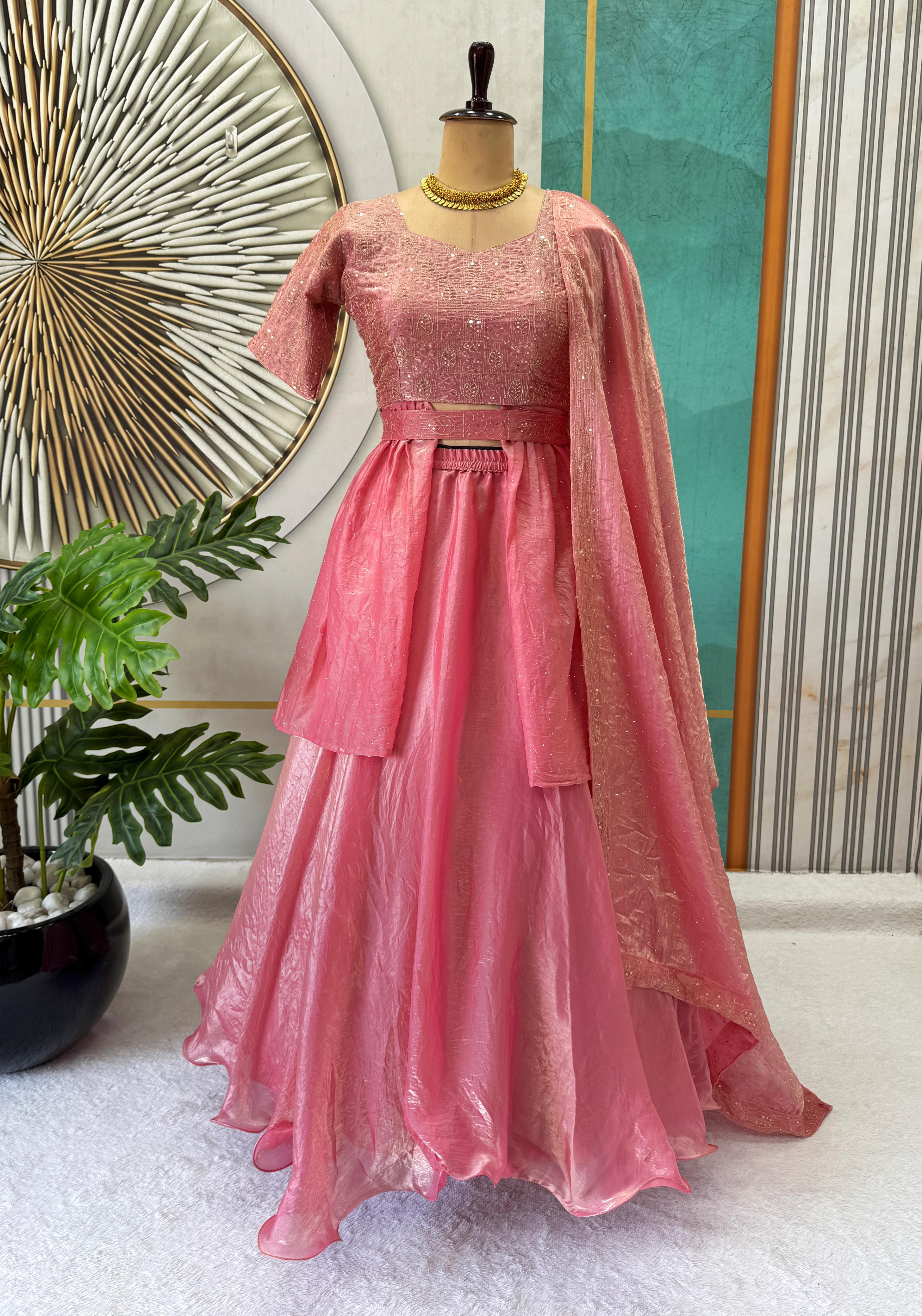 3 in 1  Trending  Lehanga