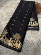 Pure viscose Muslin Silk Saree