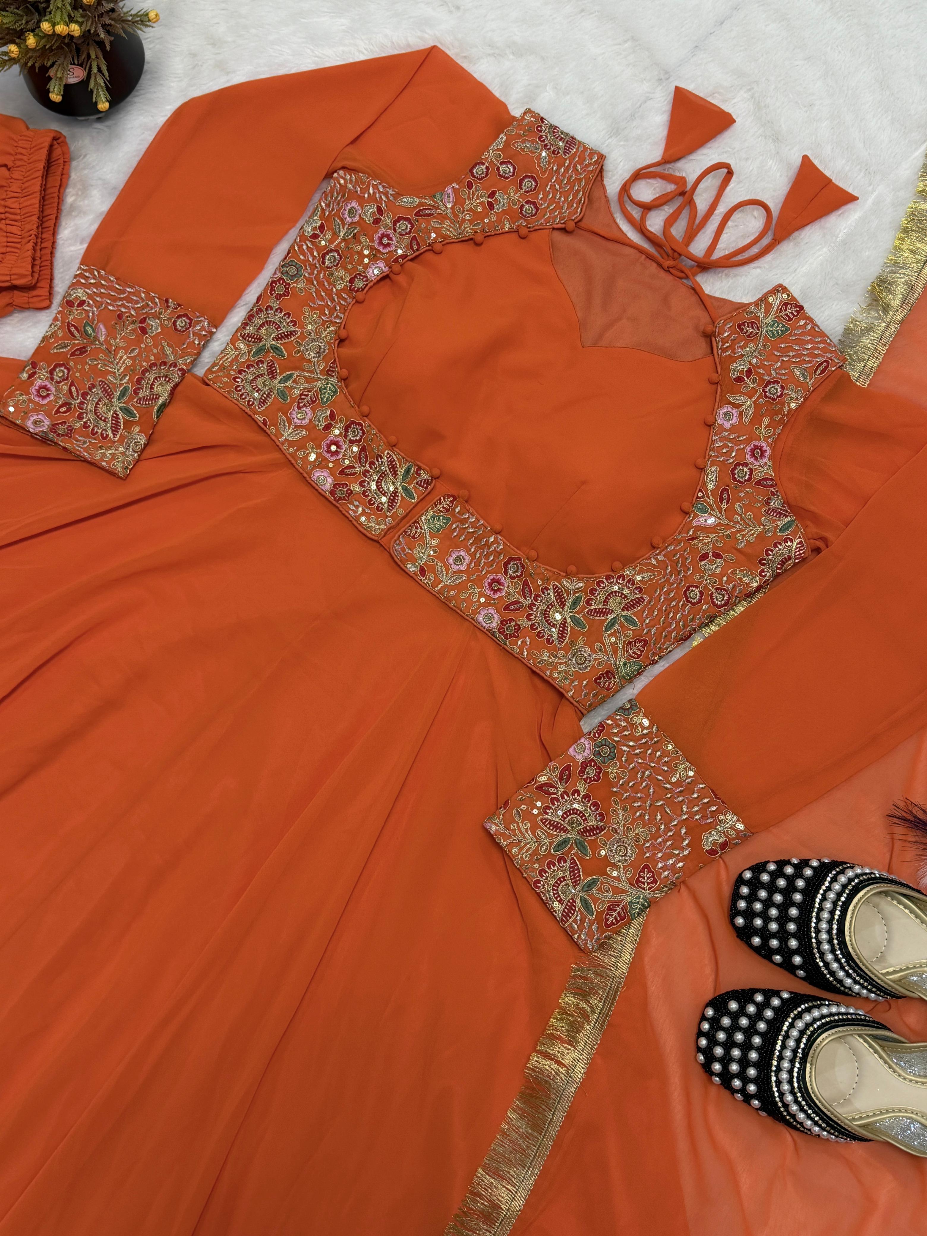 Maxi Anarkali Suit*