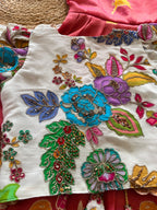 KIDS PARROT DESIGN GOWN