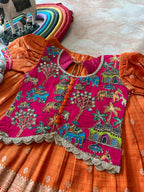 TISSUE Kids Lehengha