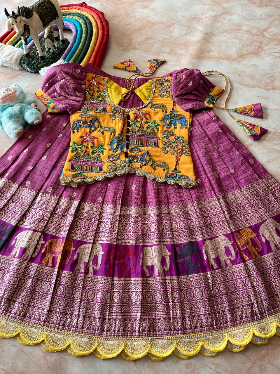 TISSUE Kids Lehengha