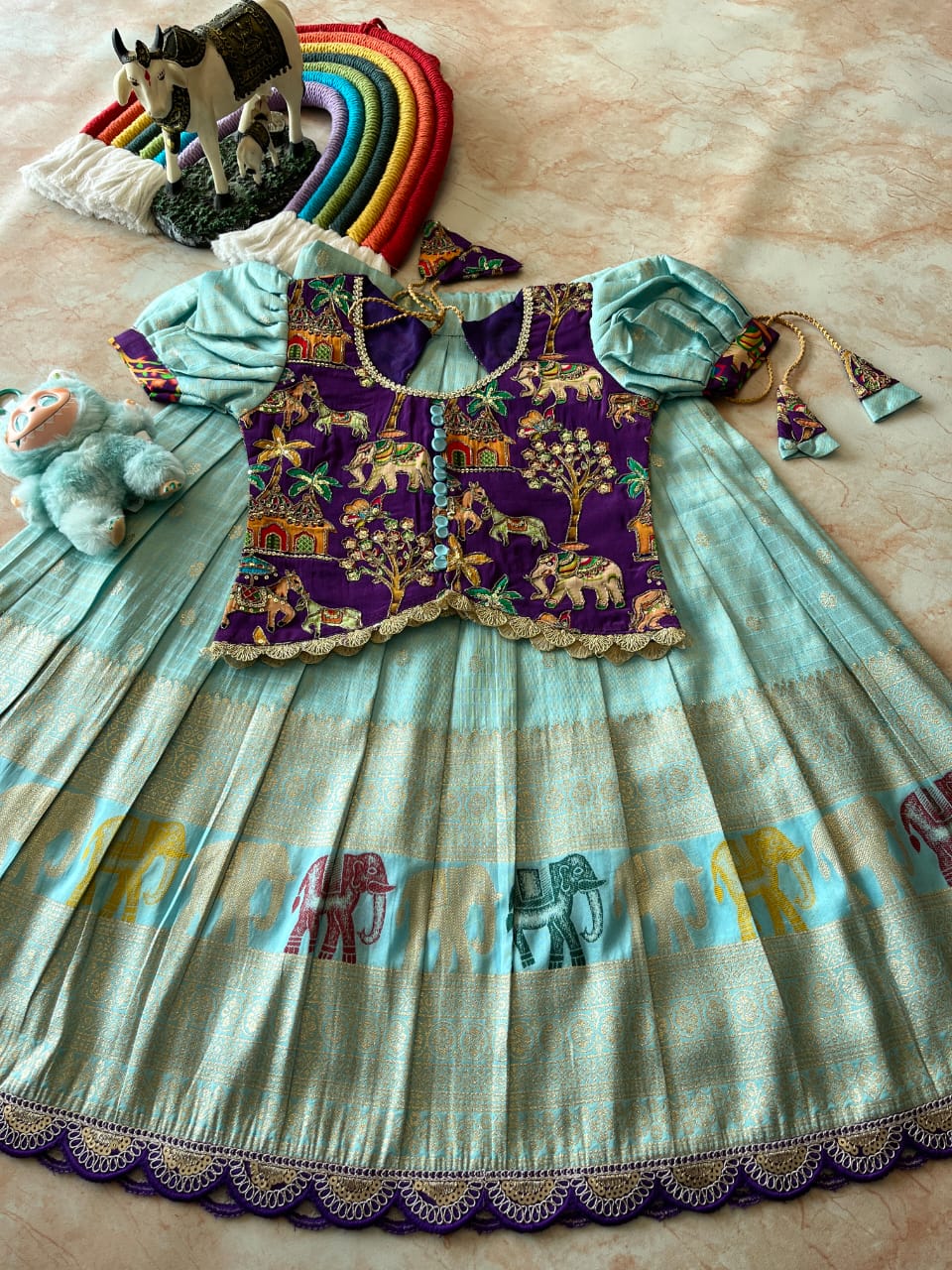 TISSUE Kids Lehengha