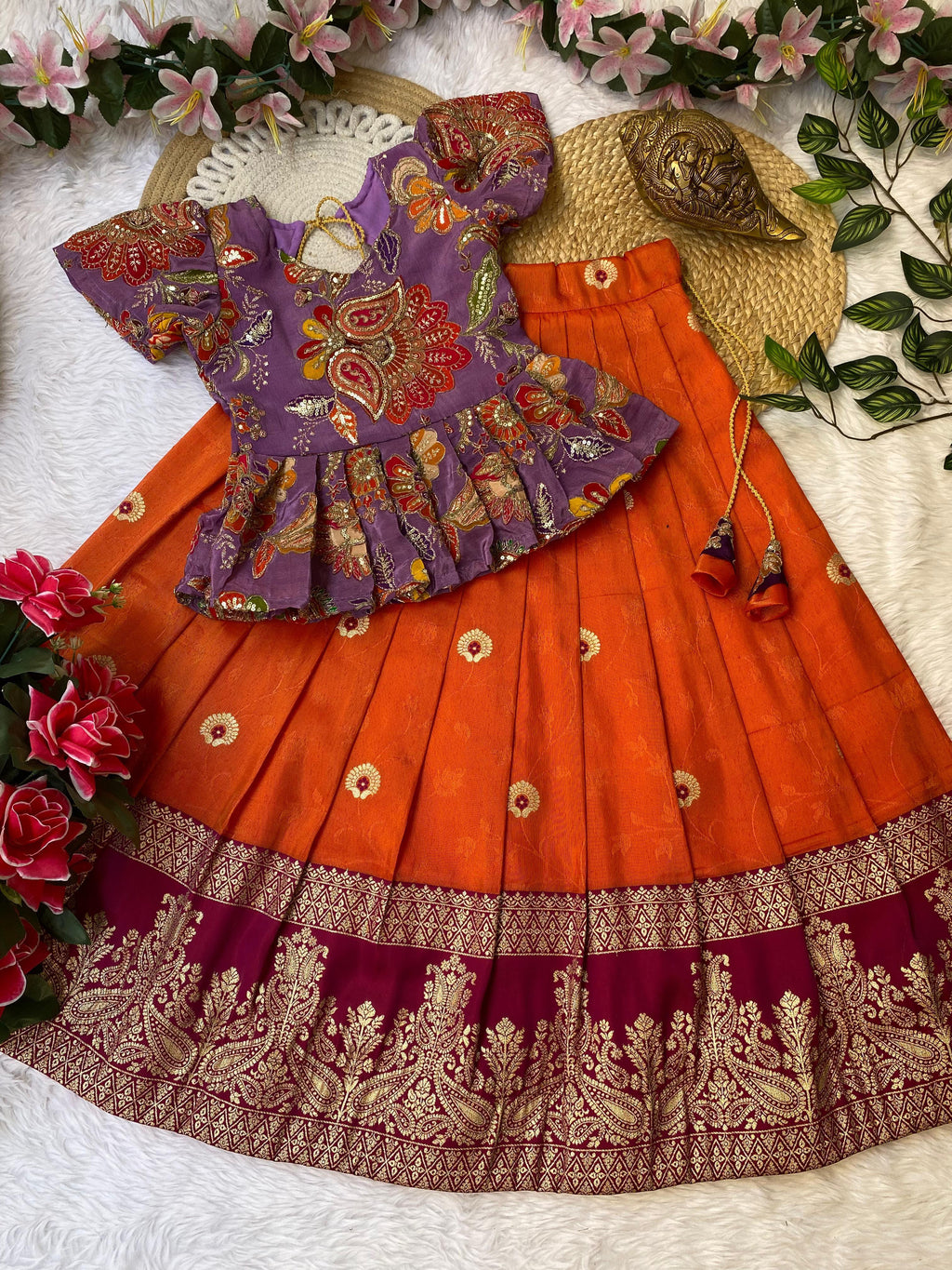 KIDS TRENDING LEHENGA
