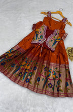 PAITHANI KIDS FROCK