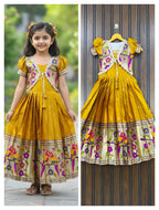 PAITHANI KIDS FROCK