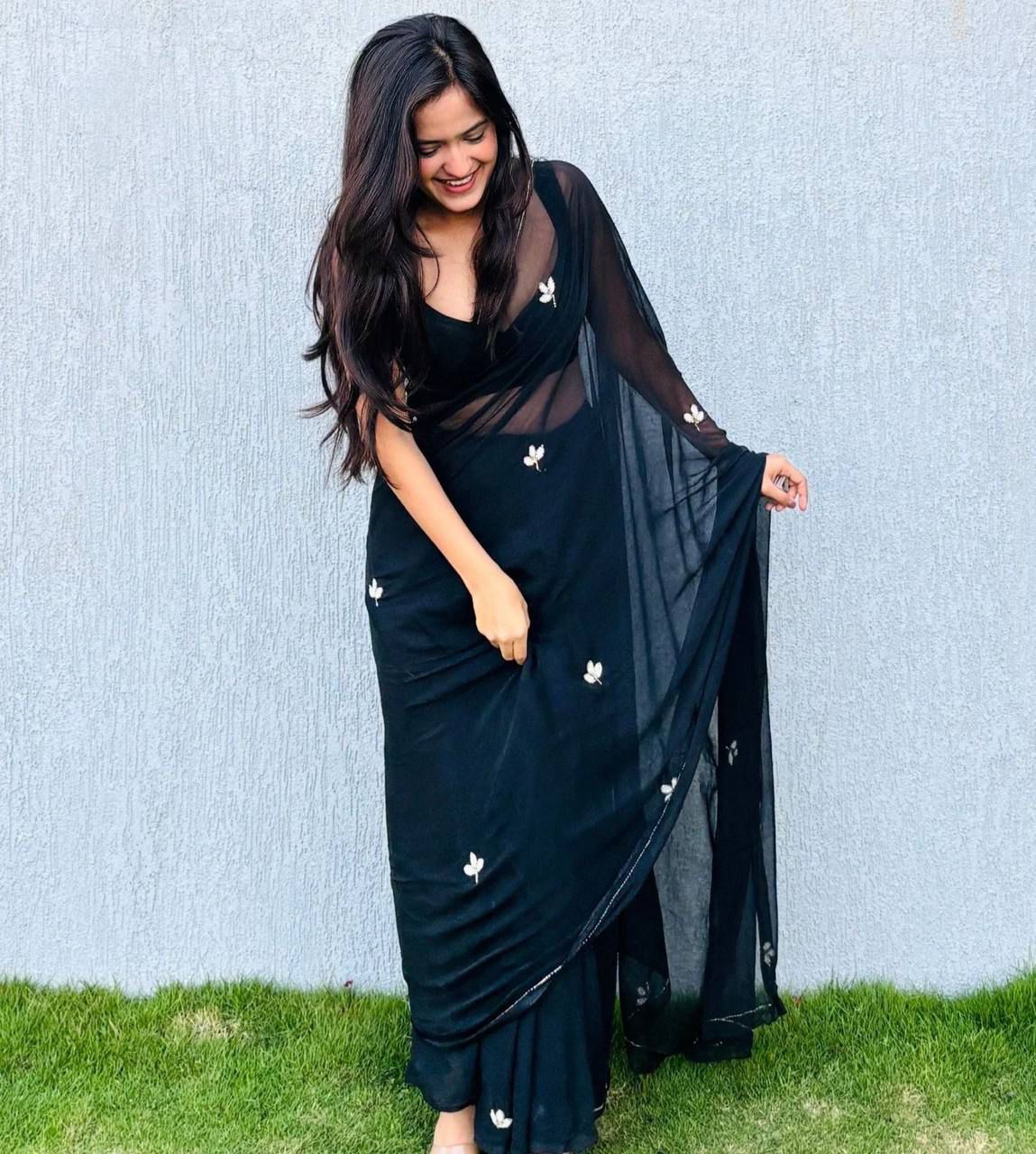 Shiffon sarees