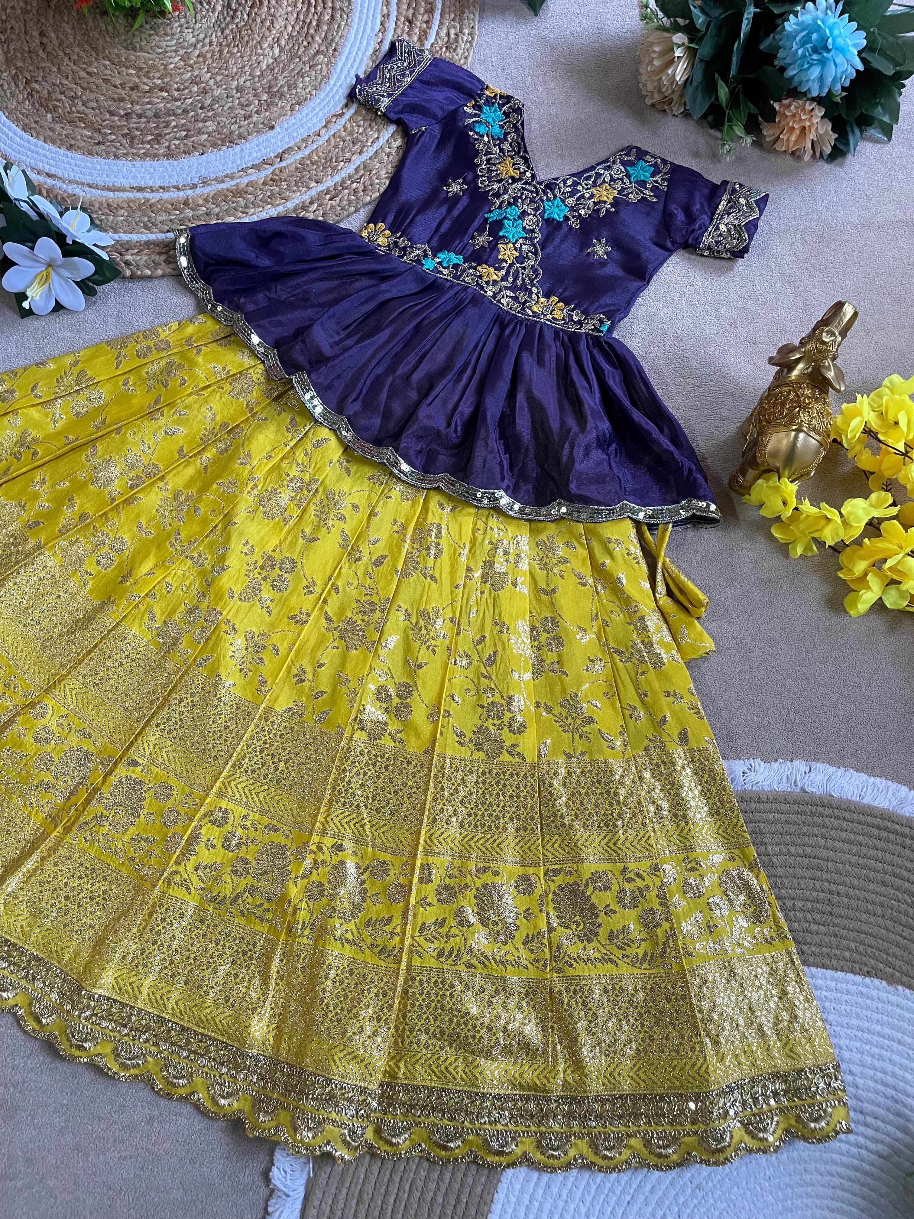 Peplum Style  Lehanga