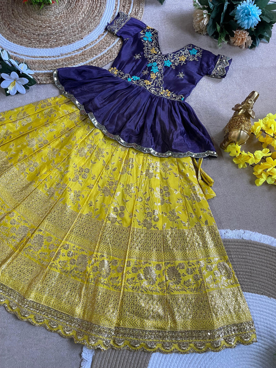 Peplum Style  Lehanga