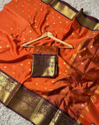 soft semi gadwal saree
