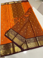 soft semi gadwal saree