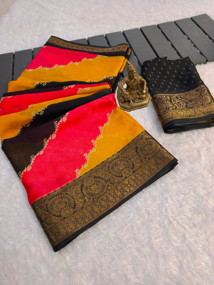 MARSHMALLOW RAINBOW SAREE