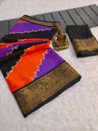 MARSHMALLOW RAINBOW SAREE