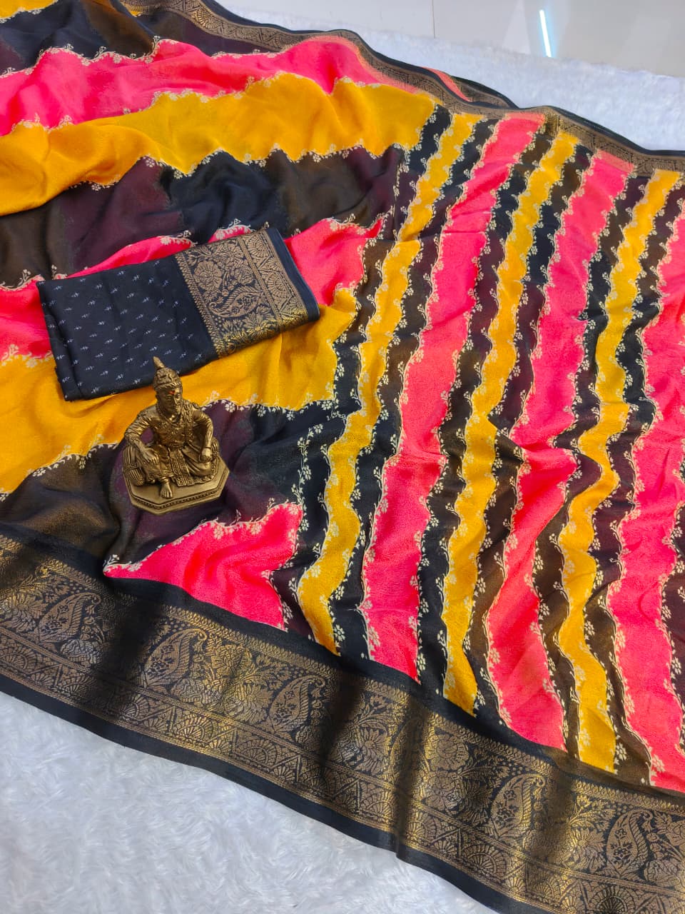 MARSHMALLOW RAINBOW SAREE