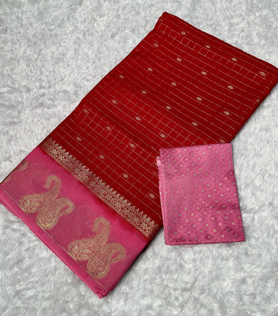 premium georgette sarees