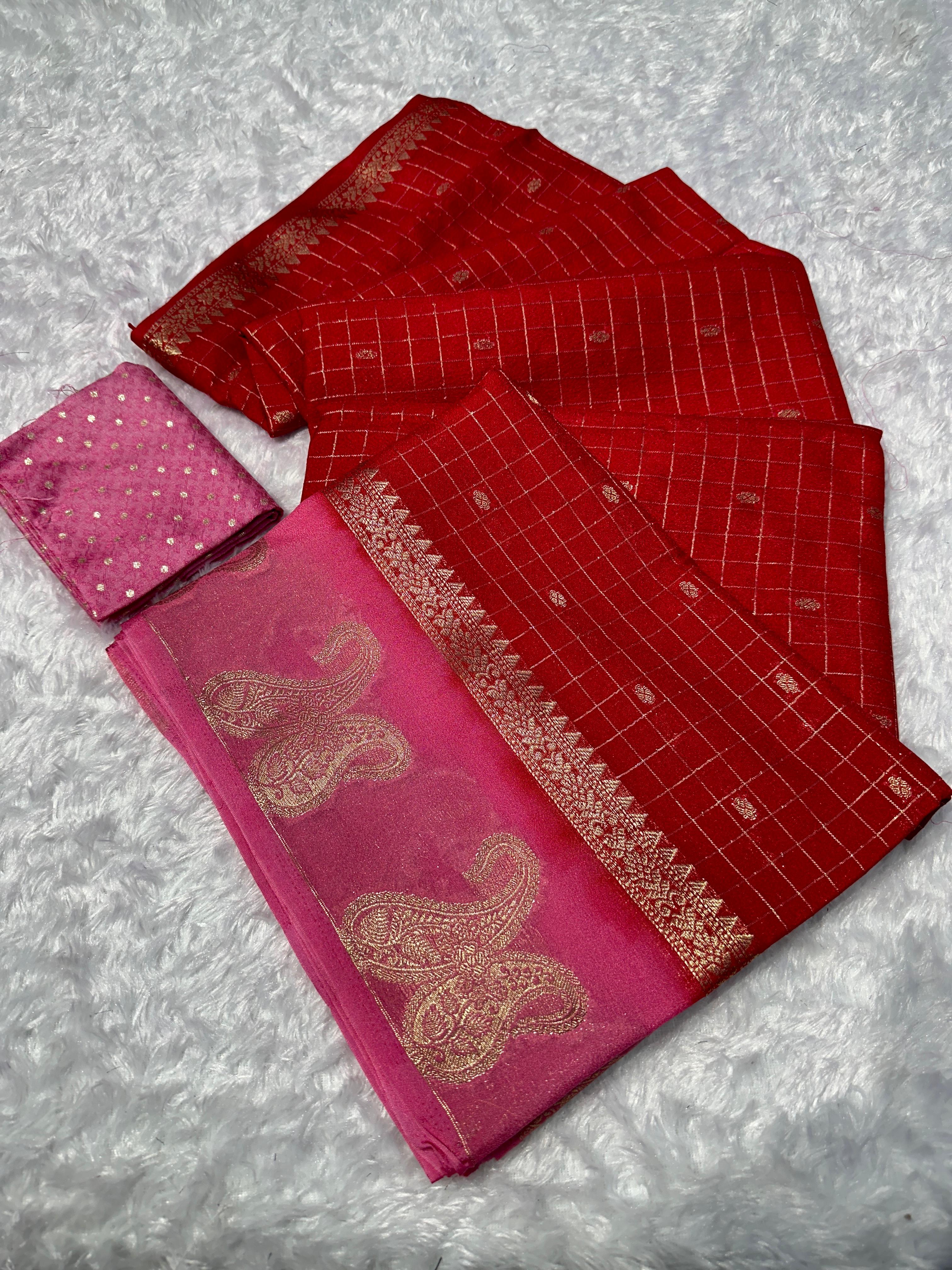 premium georgette sarees