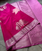 Banarasi semi katan silk  saree