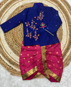 Maggam work  kurta with dhoti