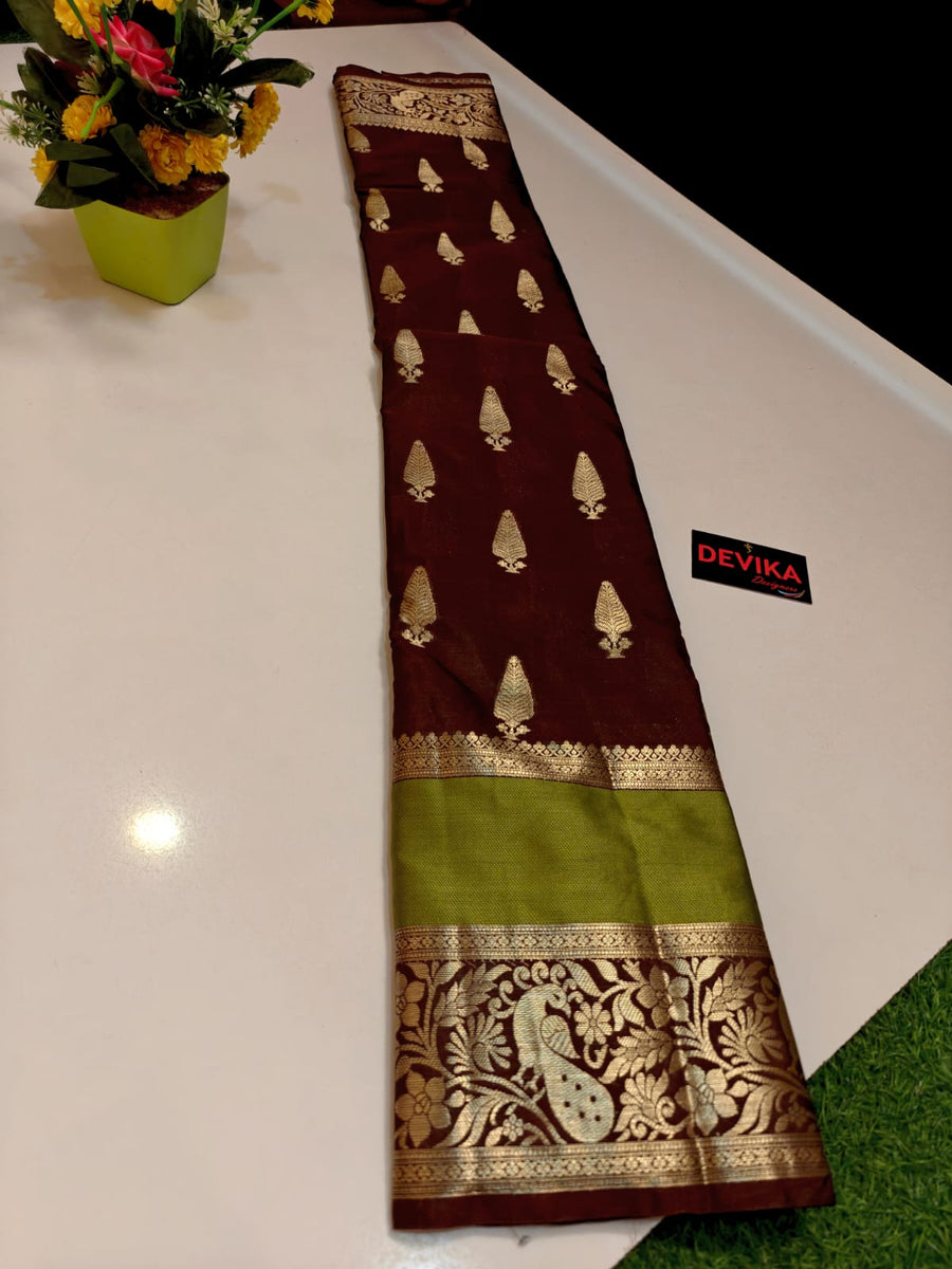 Kanjivaram soft pattu saree