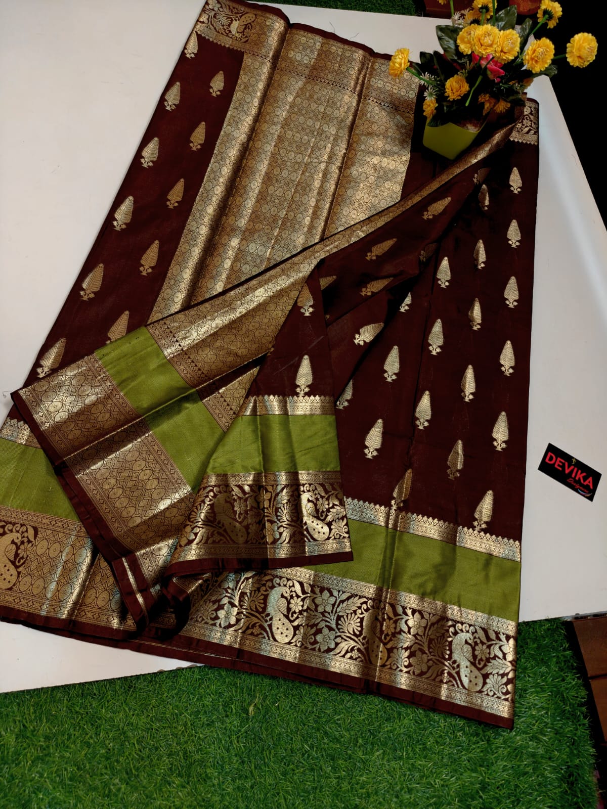 Kanjivaram soft pattu saree