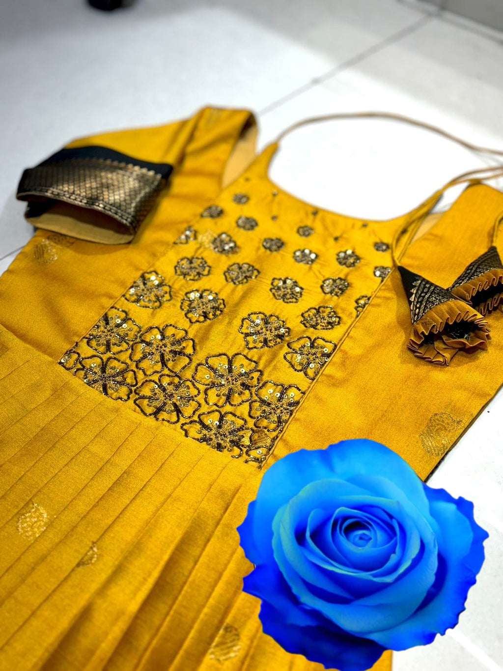 maggam work frock