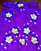MUL COTTON HAND PAINTING SAREE
