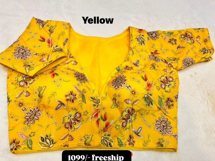 Position work stiched blouse