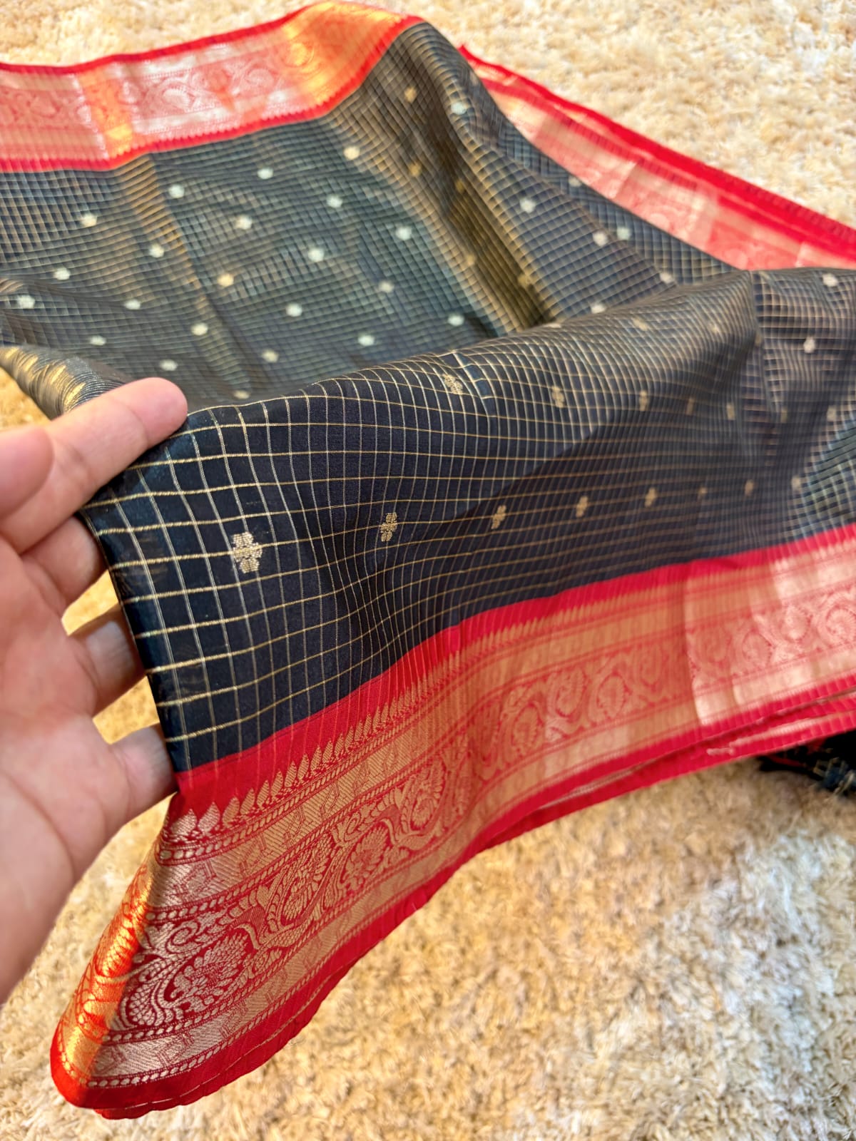 BANARASI KANCHI SILK SAREE B12