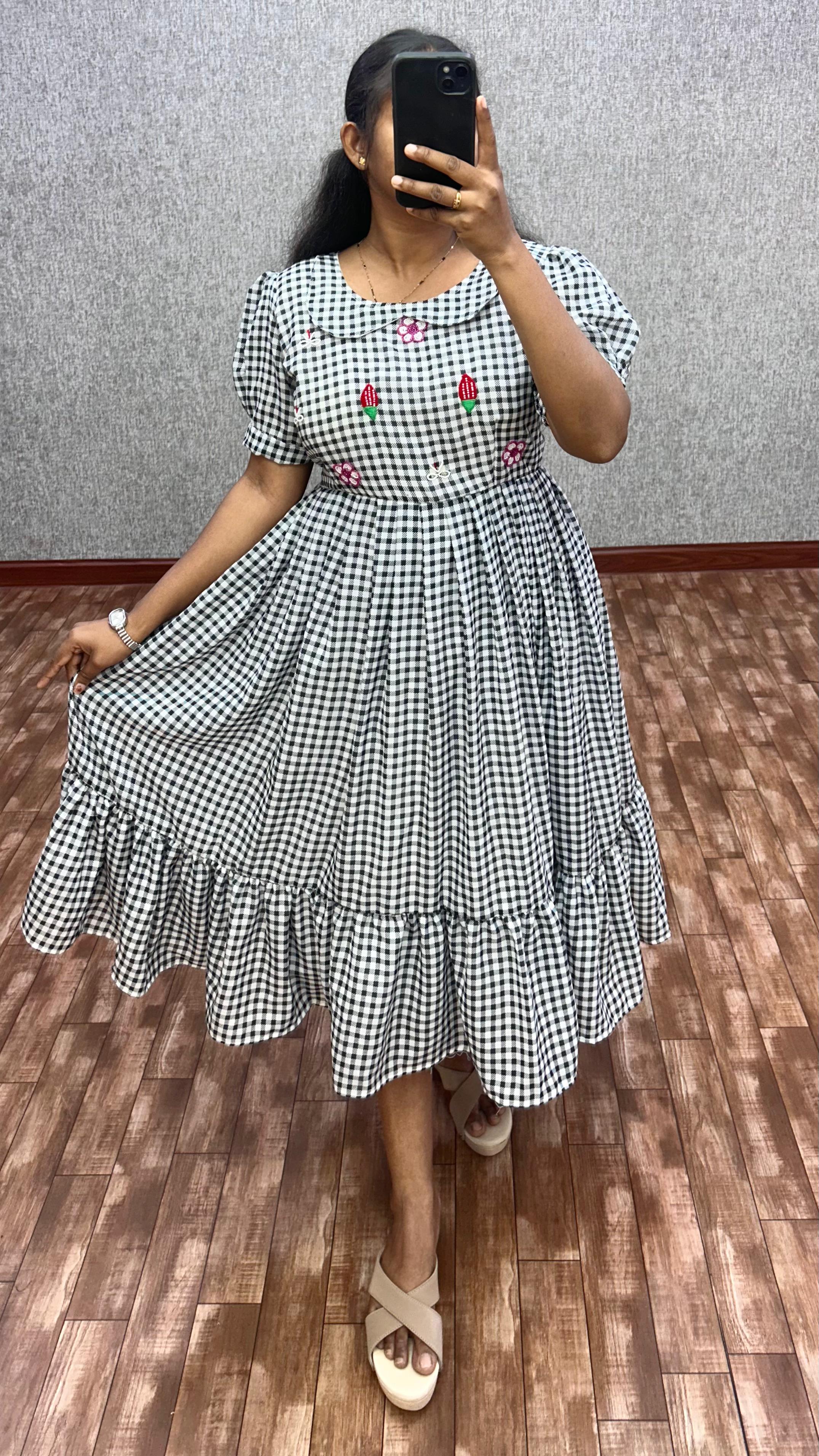 summer season Hand Work gown