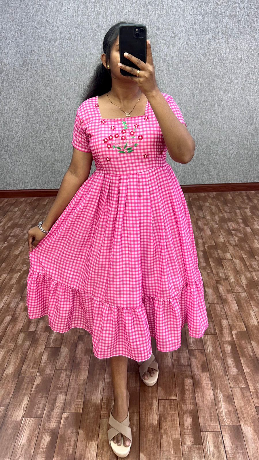 summer season Hand Work gown