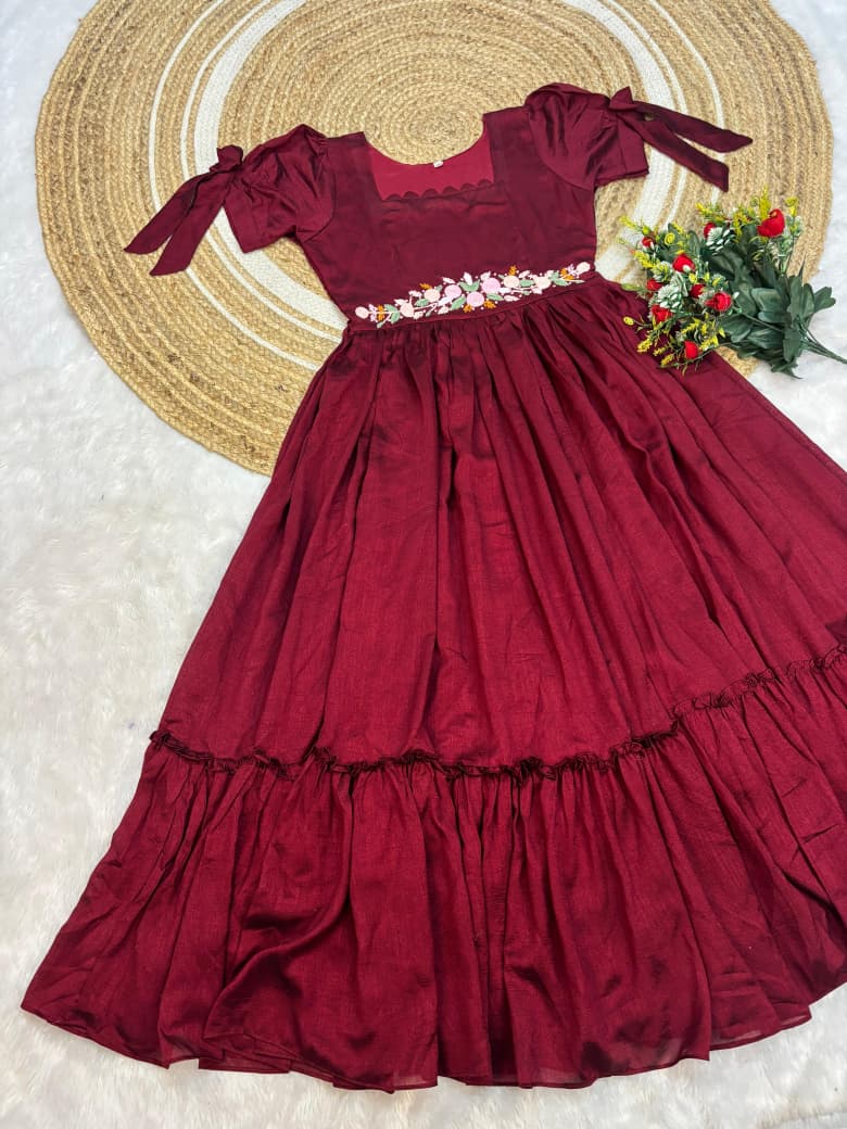 Handwork Gown  RED