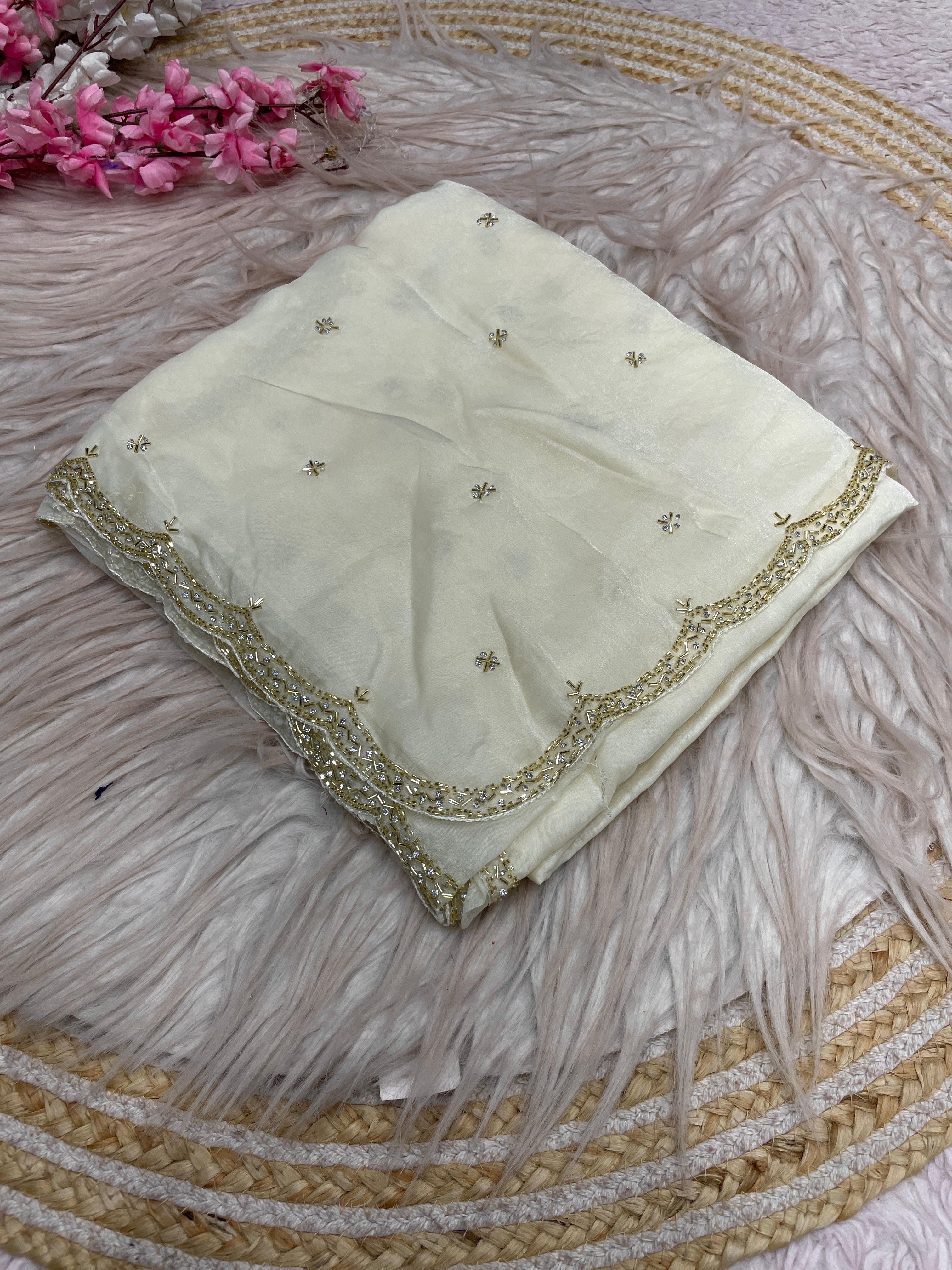 DIAMOND WORK SAREE D10