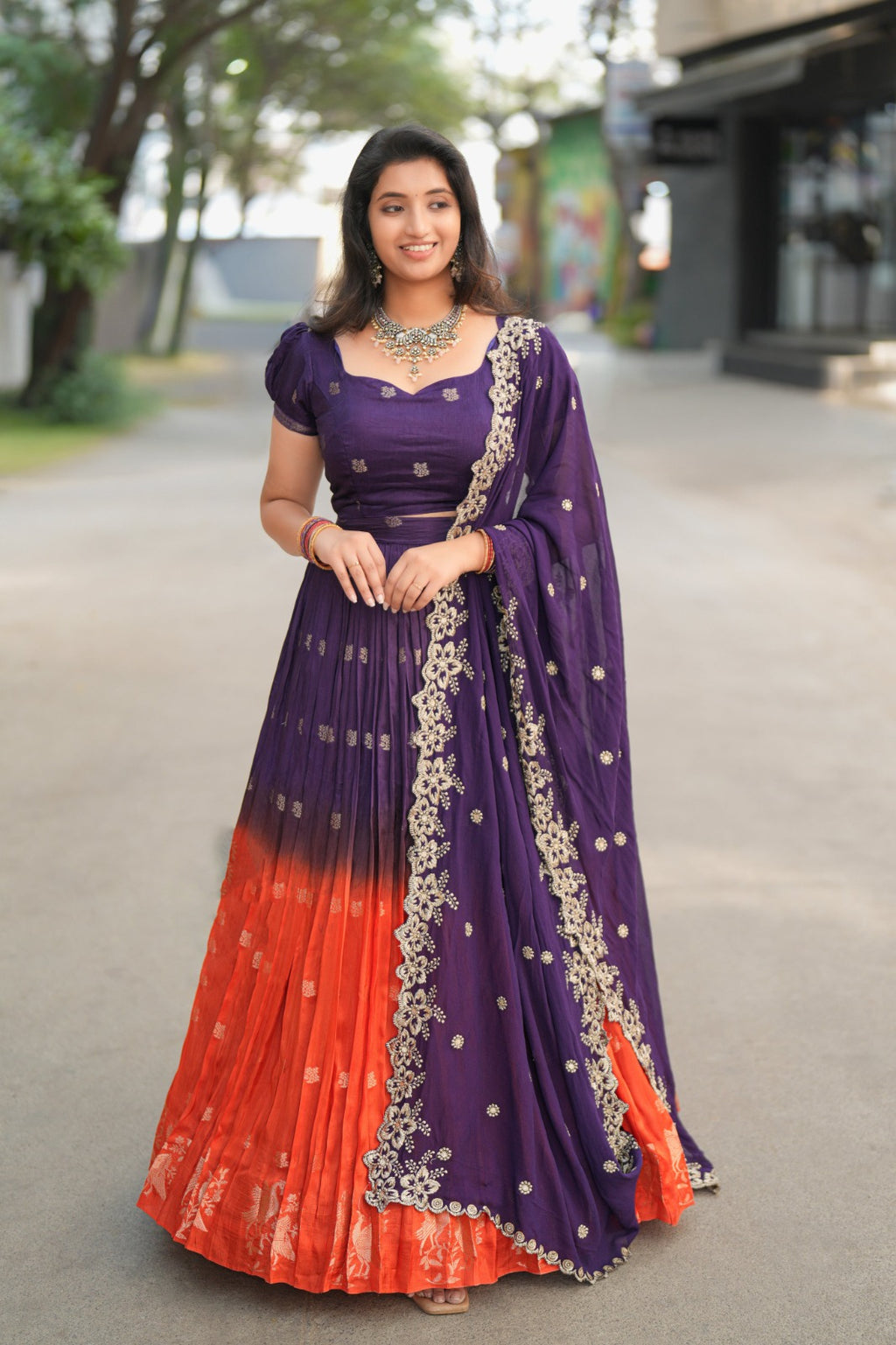 VISCOSE DOLA LEHANGA SET A55