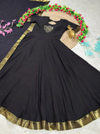 Mul-Mul Cotton Anarkali MUL10